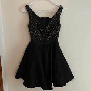 Black Off-Shoulder Dress